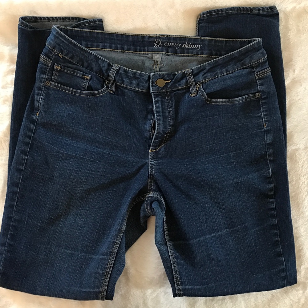 NY and Co Skinny Curvy Jeans